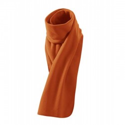 Šála fleece Polar 155x25 cm antipillingová úprava - 230g -oranžová